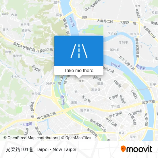 光榮路101巷 map