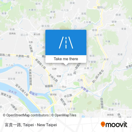 富貴一路 map