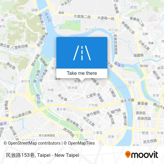 民族路153巷地圖