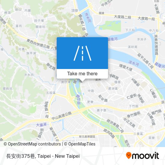 長安街375巷地圖