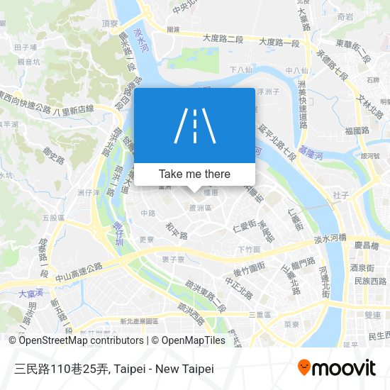 三民路110巷25弄地圖