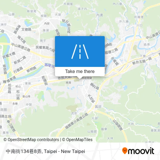 中南街134巷8弄地圖