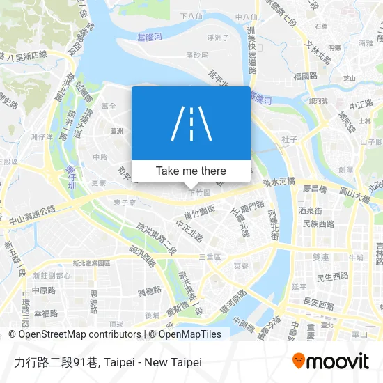 力行路二段91巷 map