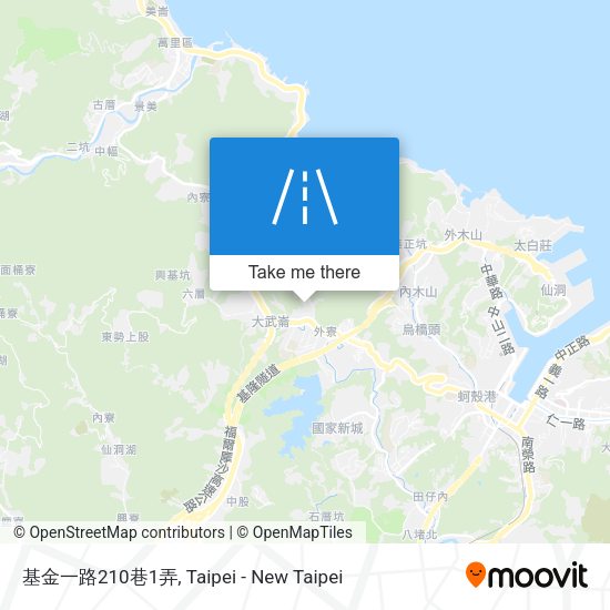 基金一路210巷1弄地圖
