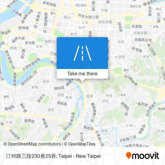汀州路三段230巷25弄 map