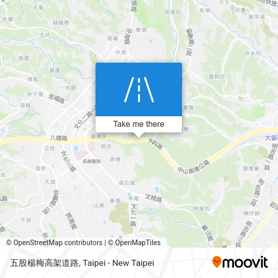 五股楊梅高架道路 map