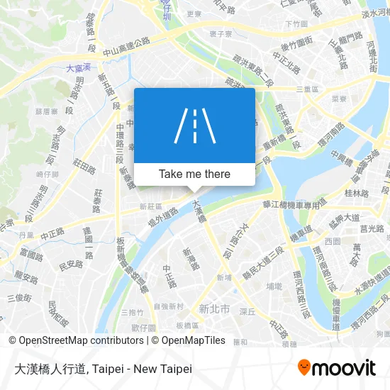 大漢橋人行道 map
