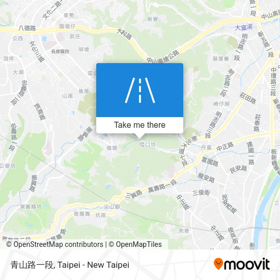 青山路一段 map