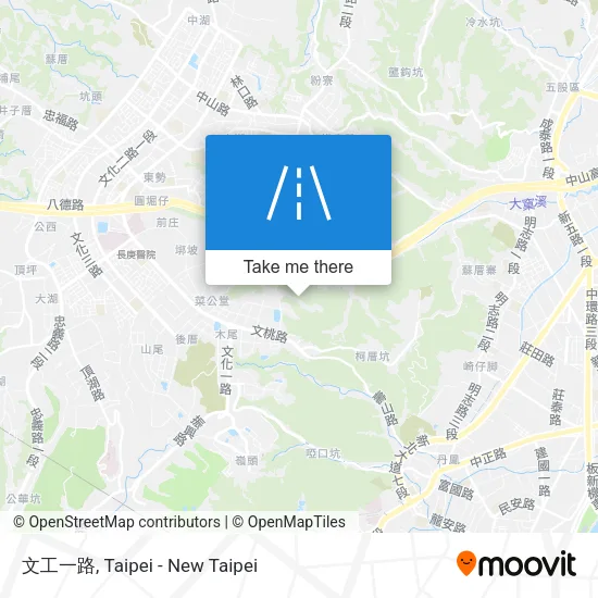 文工一路 map