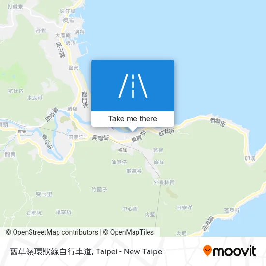 舊草嶺環狀線自行車道 map