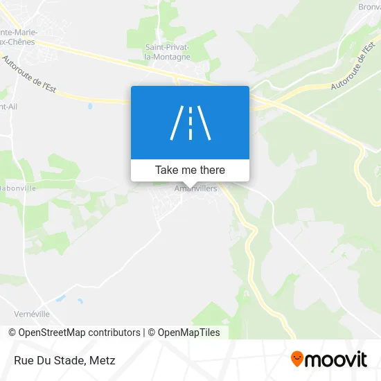 Rue Du Stade map
