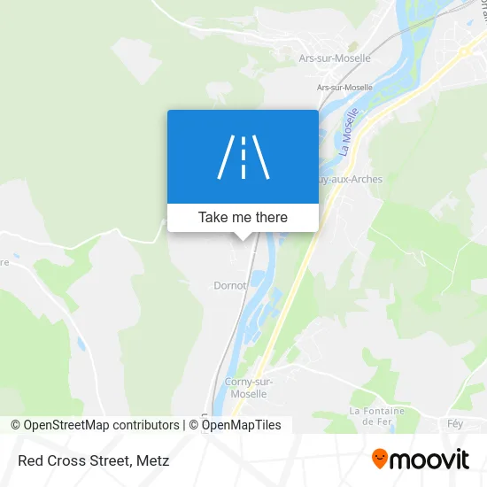 Rue De La Croix Rouge map