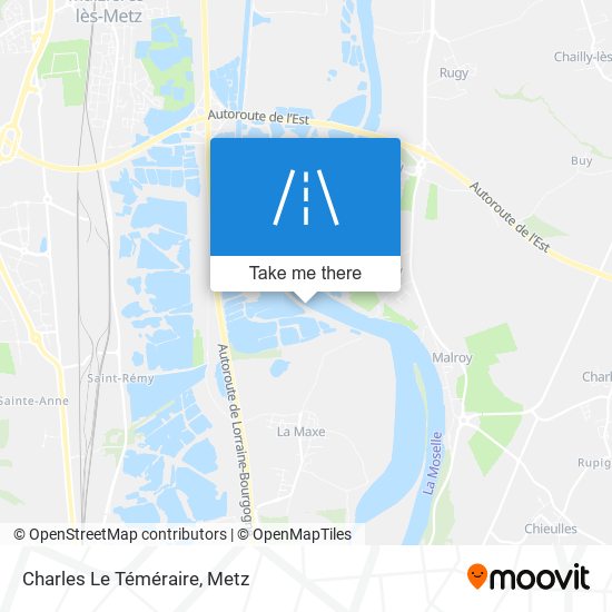 Charles Le Téméraire map
