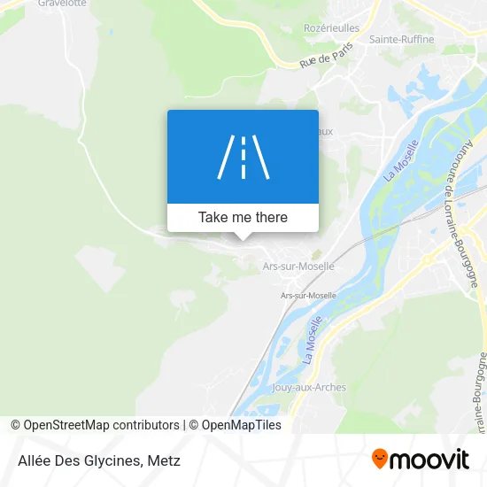 Allée Des Glycines map