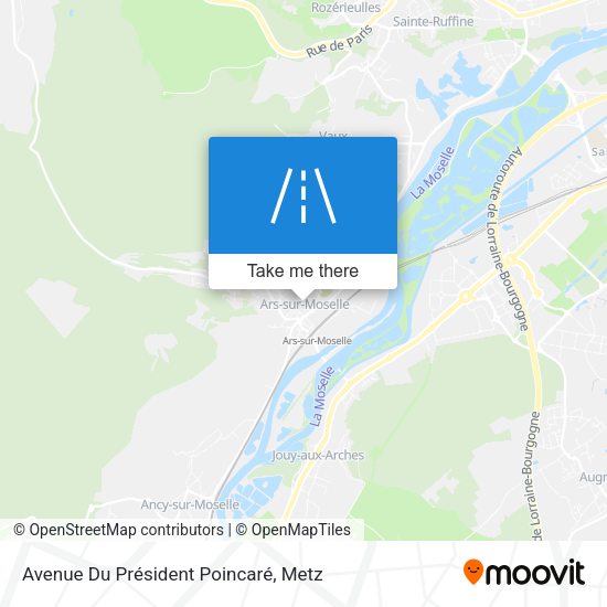 Avenue Du Président Poincaré map