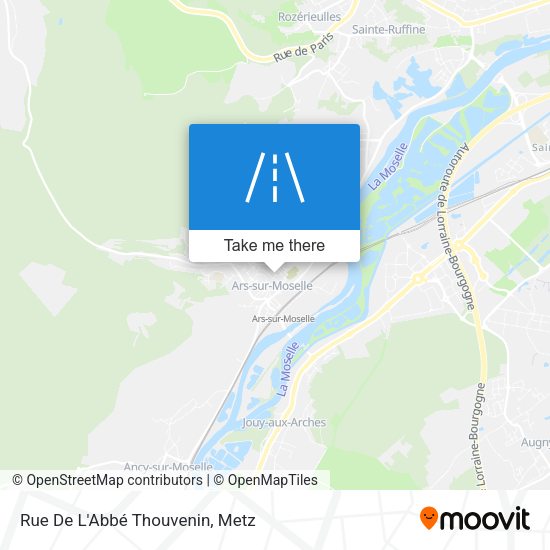 Rue De L'Abbé Thouvenin map