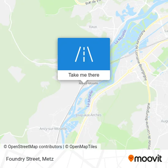 Rue De La Fonderie map