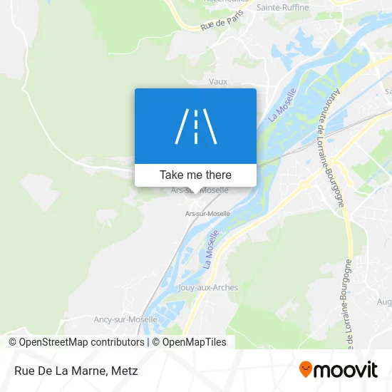 Rue De La Marne map