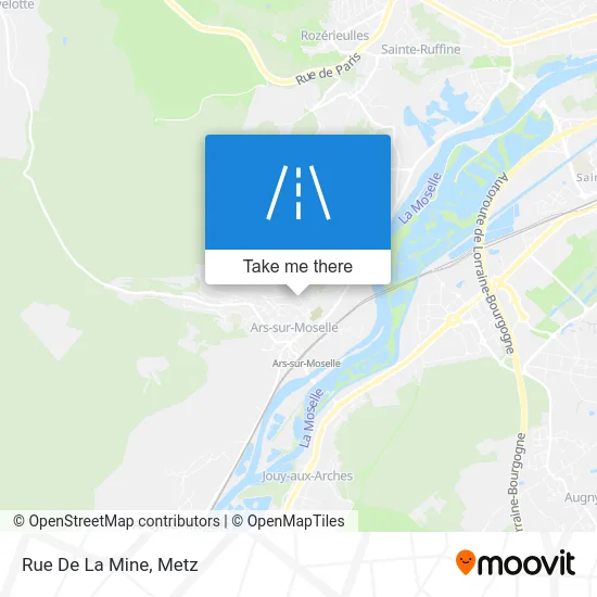 Rue De La Mine map