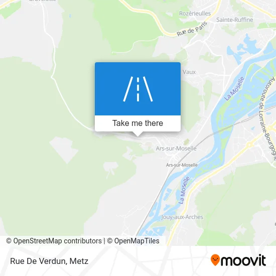 Rue De Verdun map