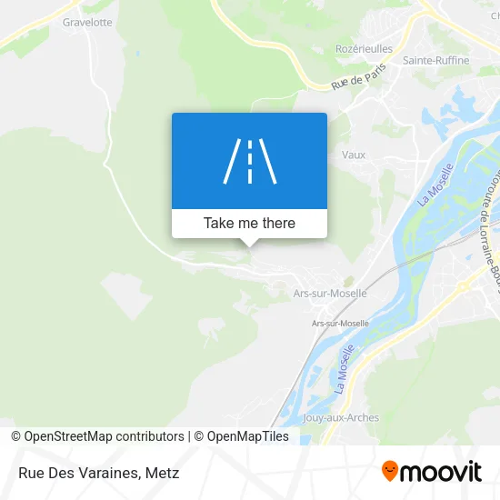 Rue Des Varaines map