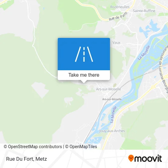 Rue Du Fort map
