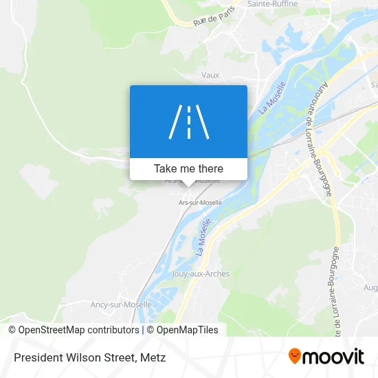Rue Du Président Wilson map