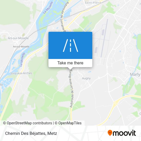 Chemin Des Béjattes map