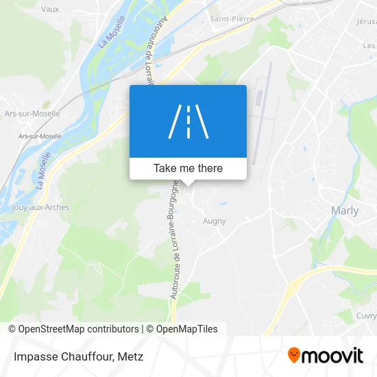 Impasse Chauffour map