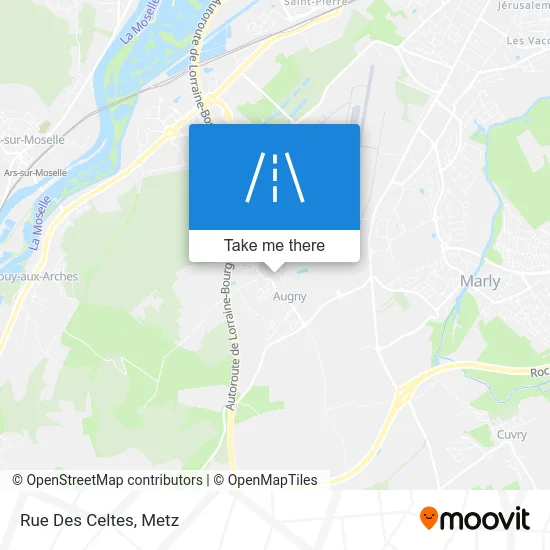 Rue Des Celtes map