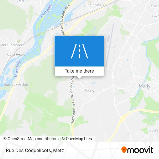 Rue Des Coquelicots map