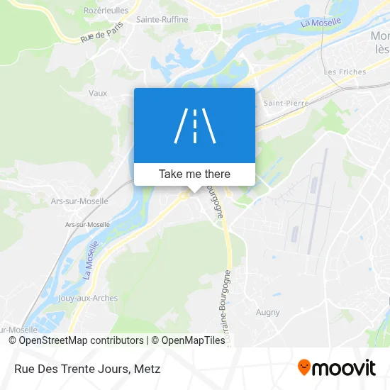 Rue Des Trente Jours map