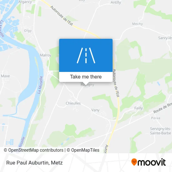 Rue Paul Auburtin map