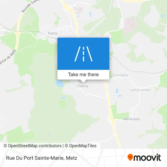 Rue Du Port Sainte-Marie map