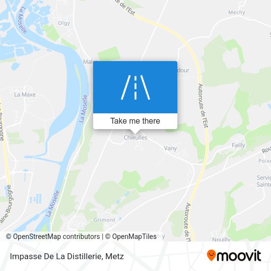 Impasse De La Distillerie map