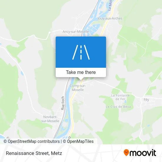 Rue De La Renaissance map