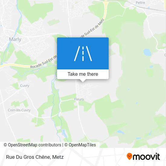 Rue Du Gros Chêne map