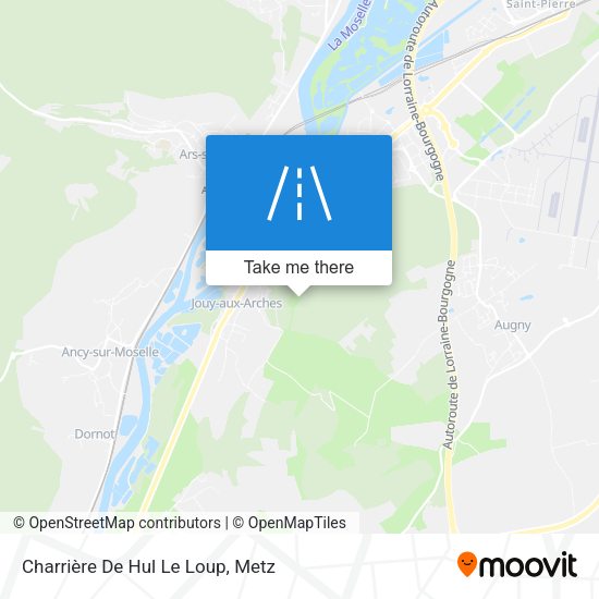Charrière De Hul Le Loup map
