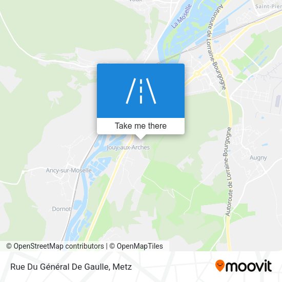 Rue Du Général De Gaulle map