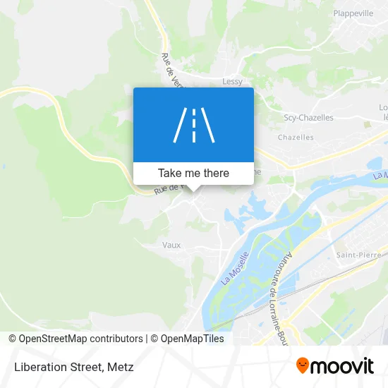 Rue De La Libération map