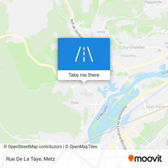 Rue De La Taye map