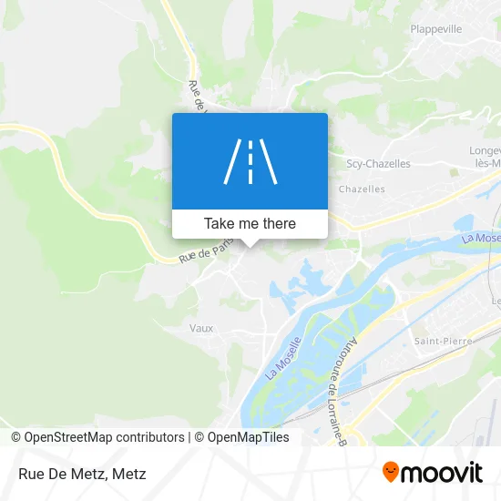 Rue De Metz map