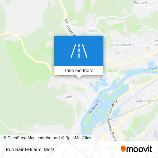 Rue Saint-Hilaire map