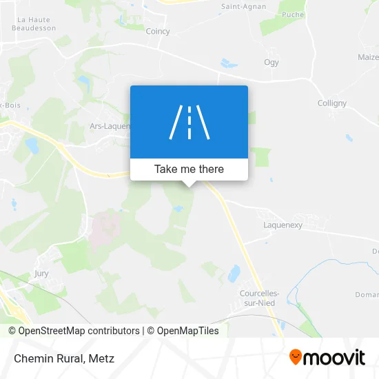 Chemin Rural map