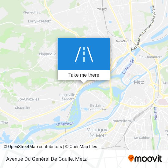 Avenue Du Général De Gaulle map