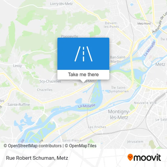 Rue Robert Schuman map
