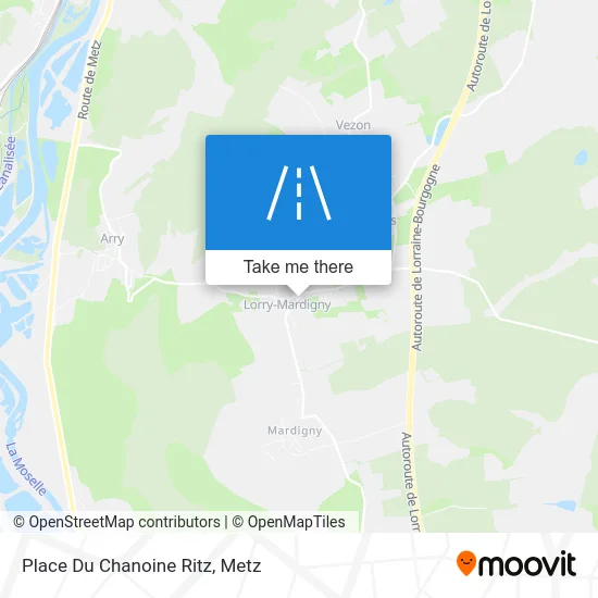 Place Du Chanoine Ritz map