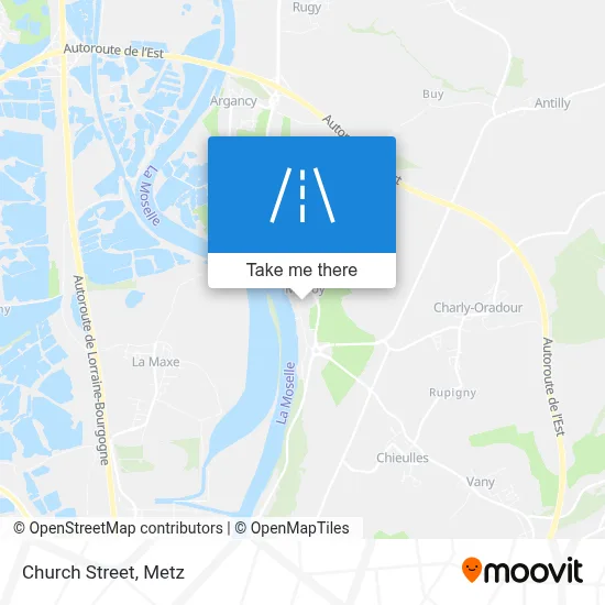 Rue De L'Église map