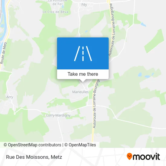 Rue Des Moissons map