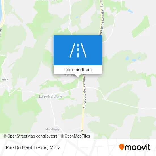 Rue Du Haut Lessis map